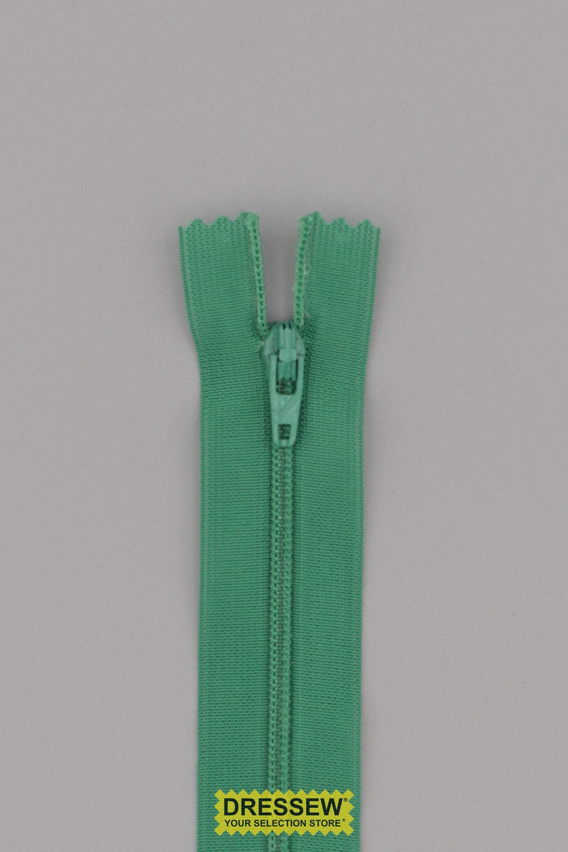 1 Closed End Zipper 35cm (14") Lake Green Dressew Supply Ltd.