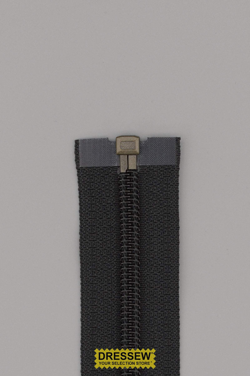 5 Hidden Reverse Coil Separating Zipper 68cm (27") Black Dressew