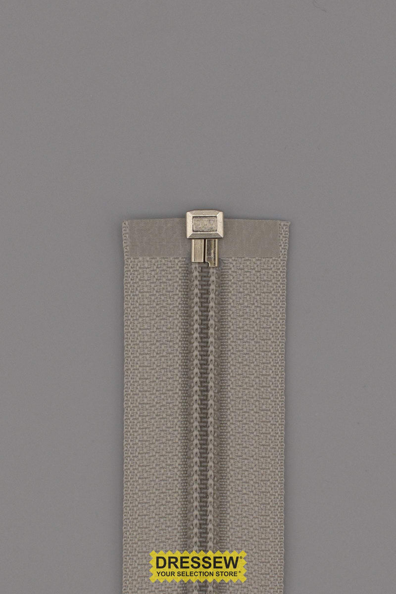 5 Separating Zipper 65cm (26") Smoke Grey Dressew Supply Ltd.