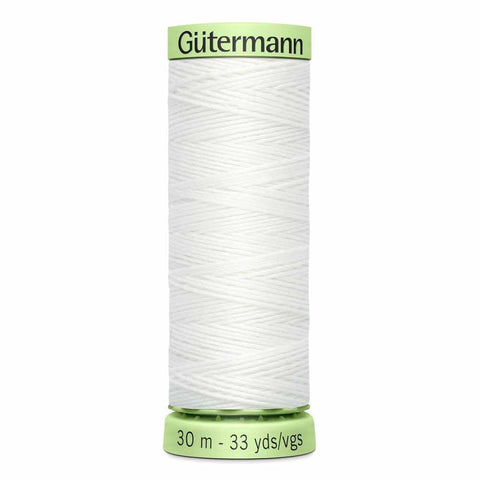 Gütermann Top Stitch Thread 30m #020 Nu White