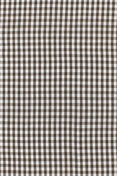1 / 4" Gingham Brown / White