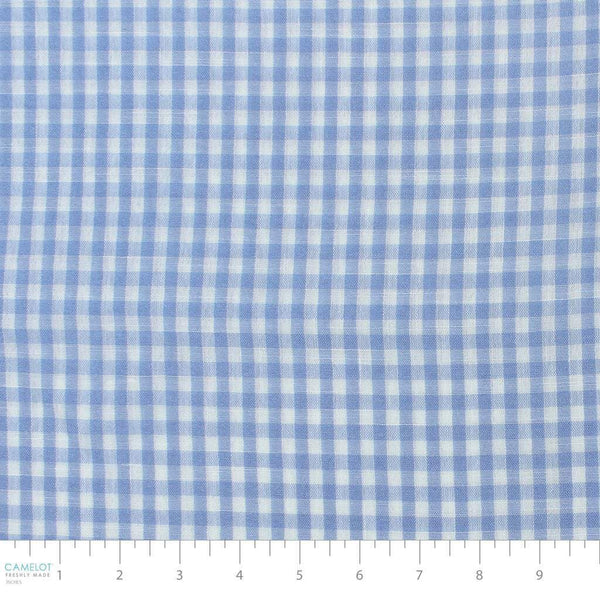 1 / 4" Gingham Light Blue / White