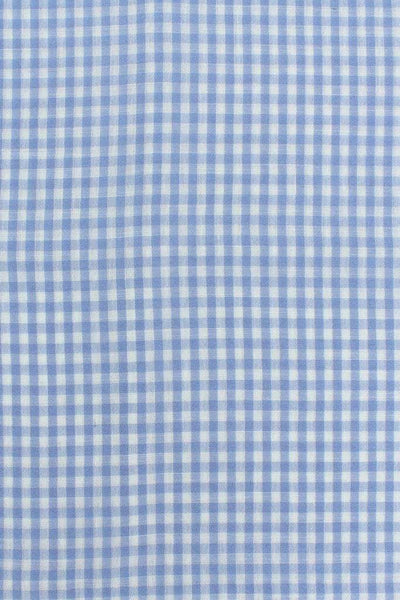 1 / 4" Gingham Light Blue / White