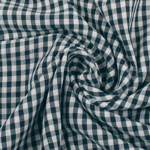1 / 4" Gingham Navy / White