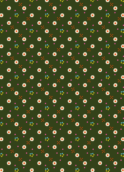 1 800 Calico Bandana By Alexia Abegg Of Ruby Star Society For Moda Mossy