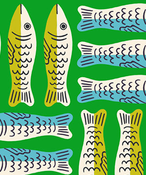 1 800 Calico Little Sardines By Alexia Abegg Of Ruby Star Society For Moda Verdant