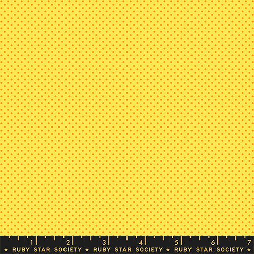 1 800 Calico Mini Dot By Alexia Abegg Of Ruby Star Society For Moda Chrome Yellow