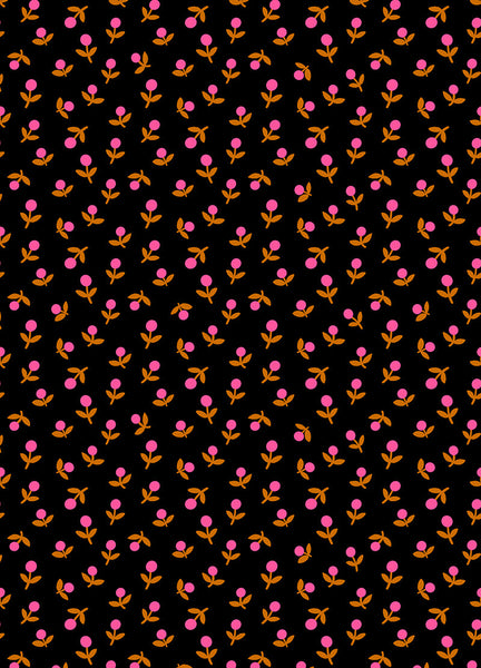 1 800 Calico Sprout By Alexia Abegg Of Ruby Star Society For Moda Black