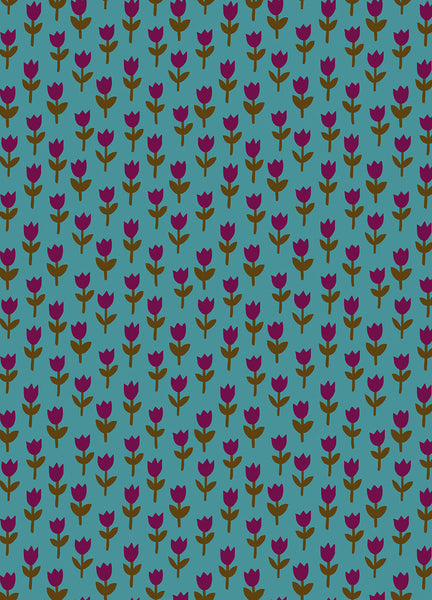 1 800 Calico Tulips By Alexia Abegg Of Ruby Star Society For Moda Storytime