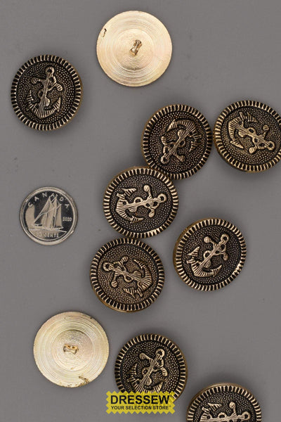10 Buttons 23mm Anchor