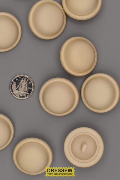 10 Buttons 29mm Beige