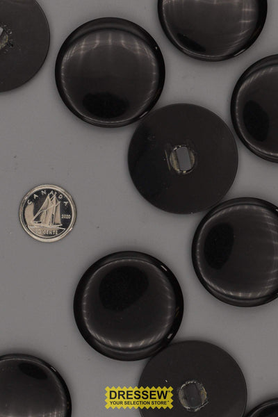 10 Buttons 34mm Black
