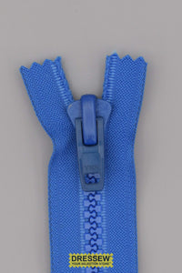 #10 Vislon Closed End Zipper 55cm (22") Victoria Blue