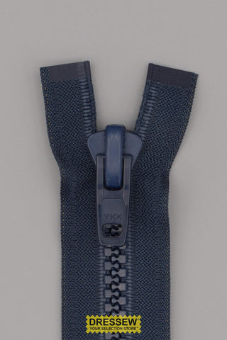#10 Vislon Separating Zipper 55cm (22") Navy