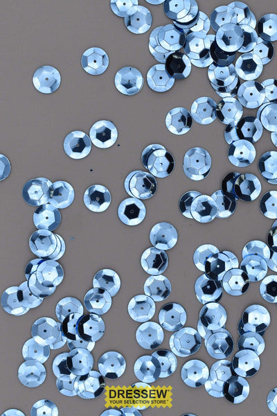 10mm Cup Sequins Light Blue