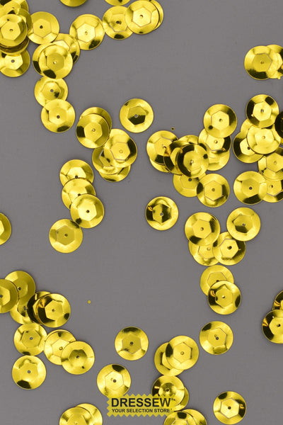 12mm Cup Sequins Chartreuse
