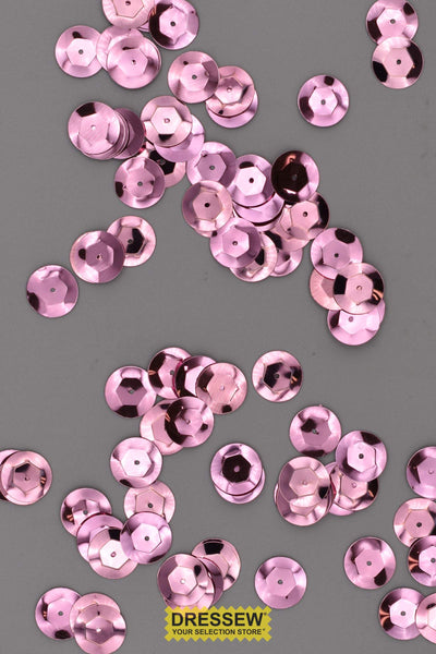 12mm Cup Sequins Light Pink