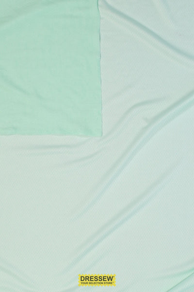 2-Ply Mesh Aqua / White