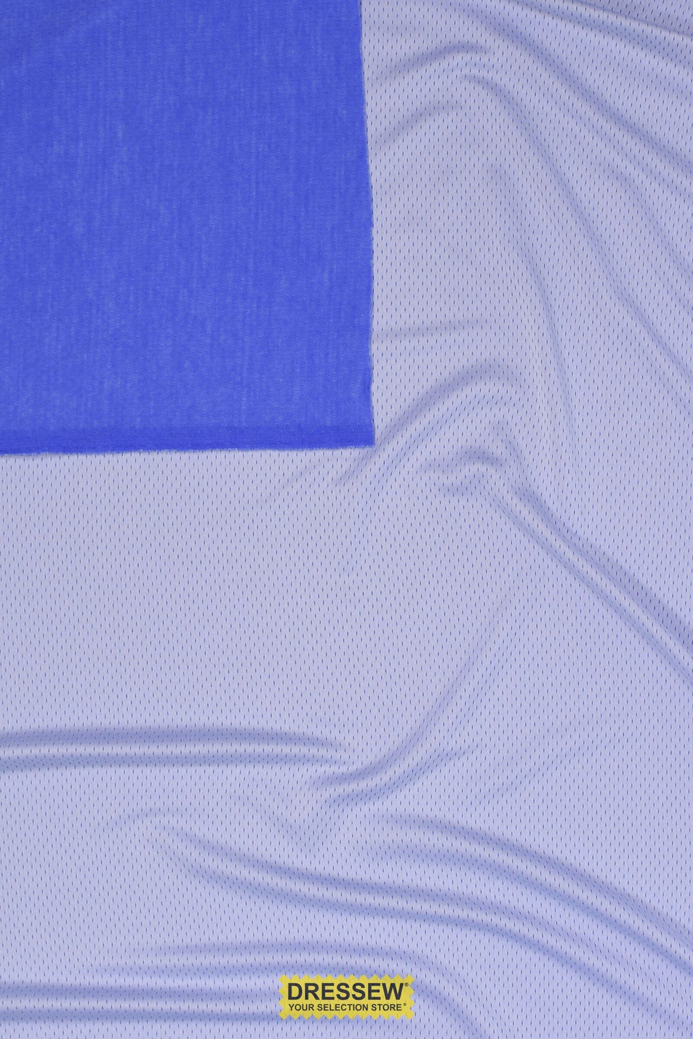 2-Ply Mesh Bluebell / White