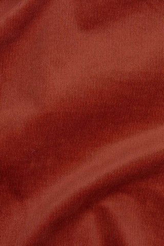 21 Wale Stretch Corduroy Rust