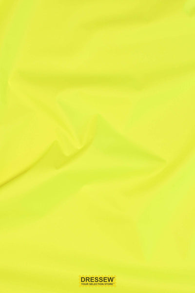 210 Denier PU Coated Outerwear Fluorescent Yellow