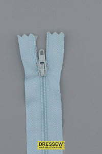 #3 Fine Coil Closed End Zipper 20cm (8") Cotillion Blue