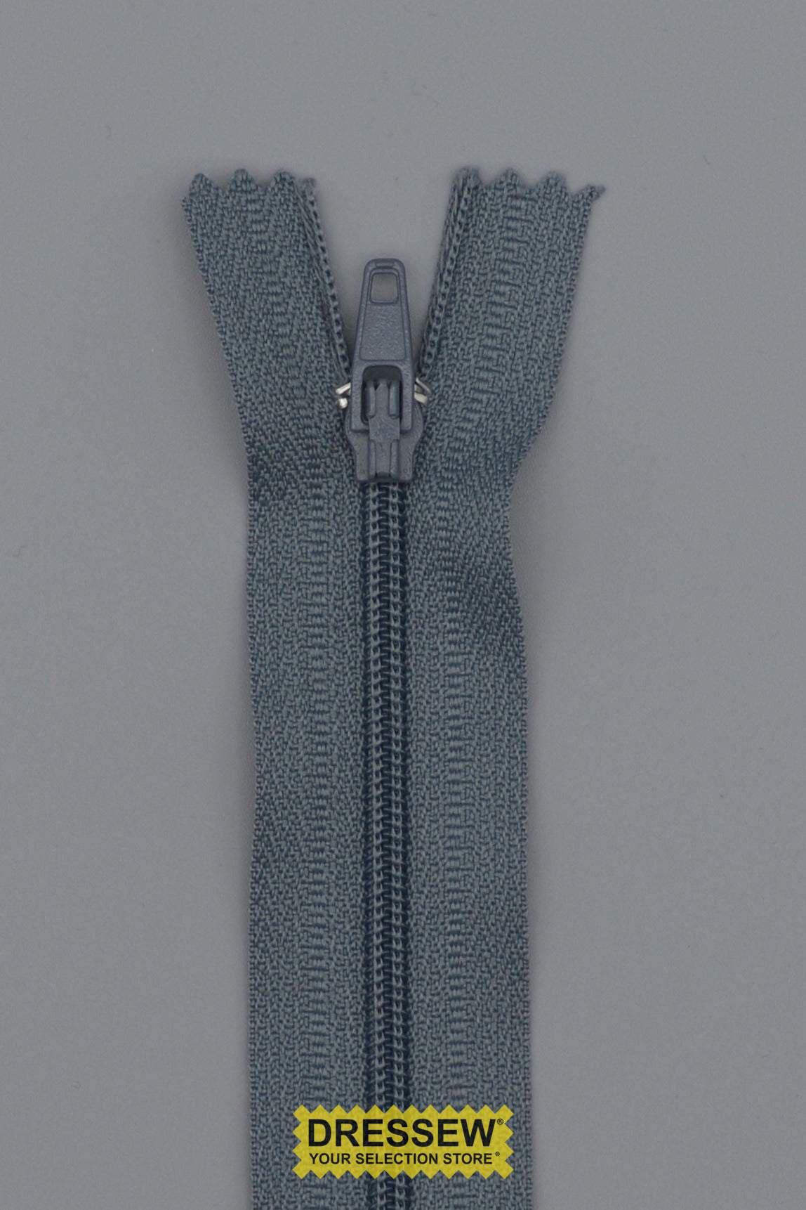 #3 Fine Coil Closed End Zipper 23cm (9") Rail