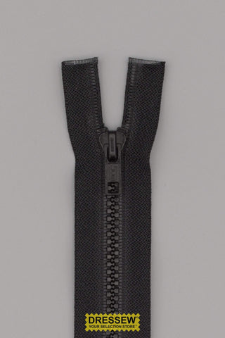 #3 Vislon Separating Zipper 65cm (26") Black