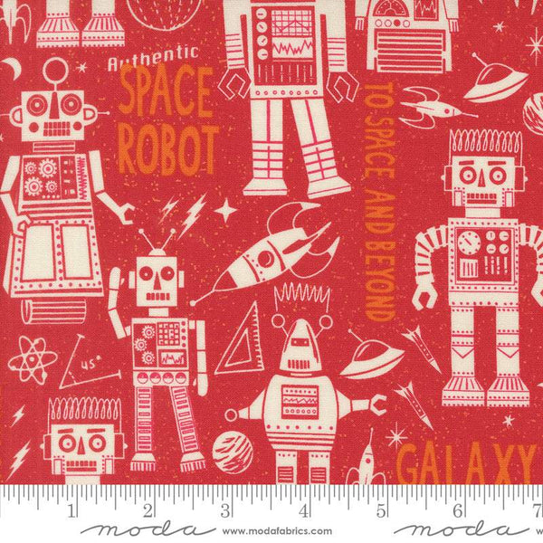 321 Blast Off Space Robot By Stacy Iest Hsu For Moda Mars