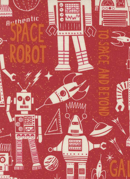 321 Blast Off Space Robot By Stacy Iest Hsu For Moda Mars