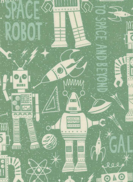 321 Blast Off Space Robot By Stacy Iest Hsu For Moda Neptune