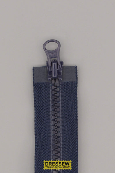 #5 2-Way Vislon Separating Zipper 80cm (32") Deep Royal