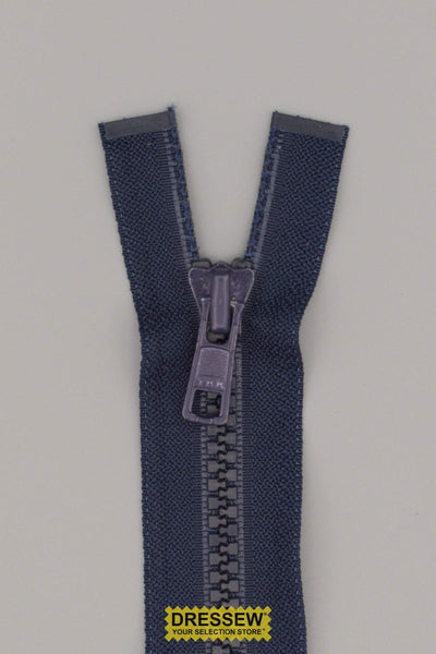 #5 2-Way Vislon Separating Zipper 80cm (32") Deep Royal