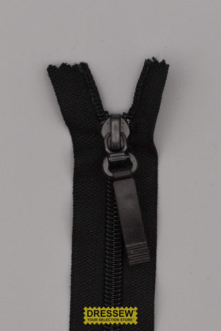 #5 Closed End Zipper 18cm (7") Black