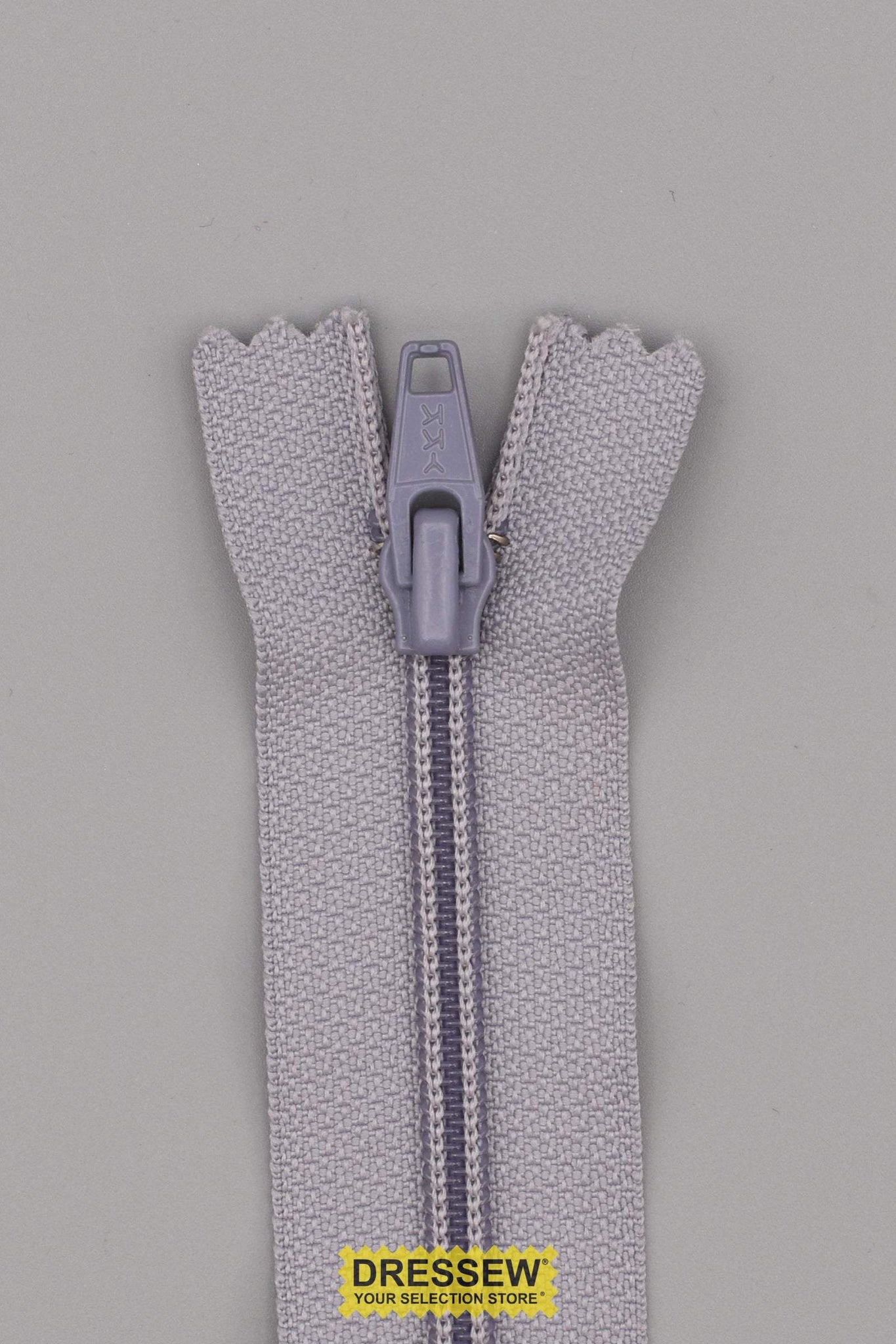 #5 Closed End Zipper 18cm (7") Grey