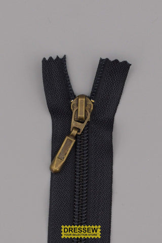 #5 Closed End Zipper 23cm (9") Dark Navy