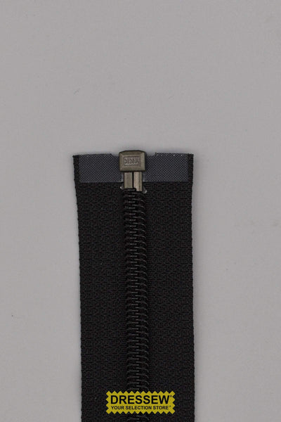 #5 Hidden Reverse Coil Separating Zipper 55cm (22") Black