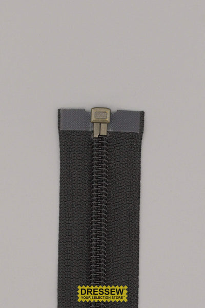 #5 Hidden Reverse Coil Separating Zipper 63cm (25") Black