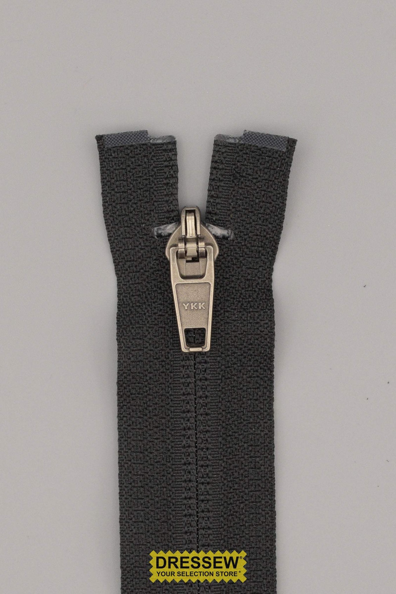 #5 Hidden Reverse Coil Separating Zipper 63cm (25") Black