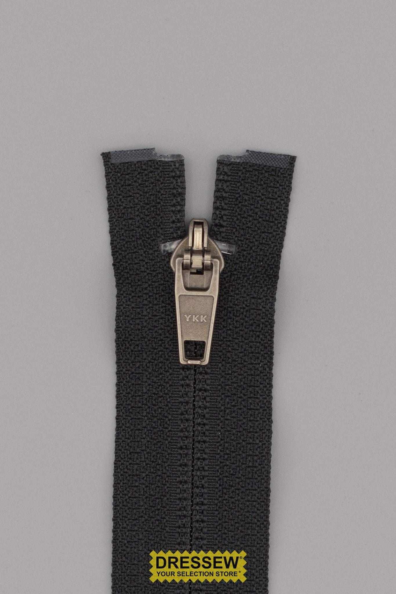 #5 Hidden Reverse Coil Separating Zipper 68cm (27") Black