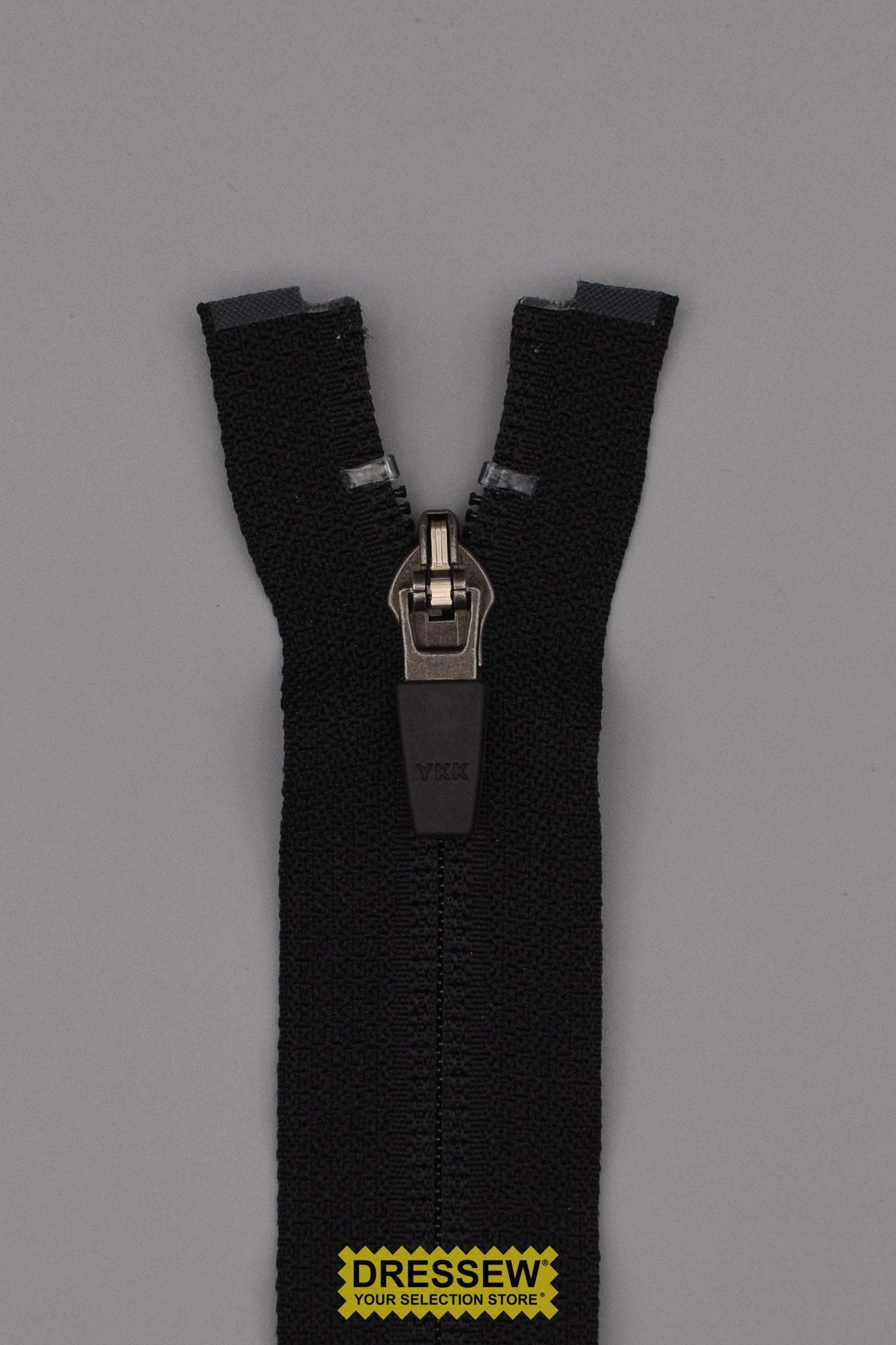 #5 Hidden Reverse Coil Separating Zipper 70cm (28") Black