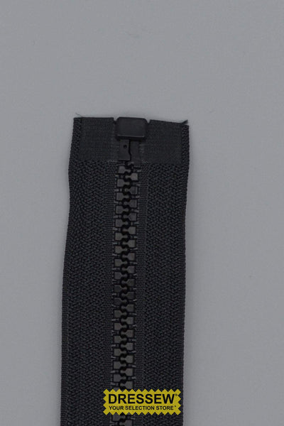 #5 Medium Vislon Separating Zipper 65cm (26") Black