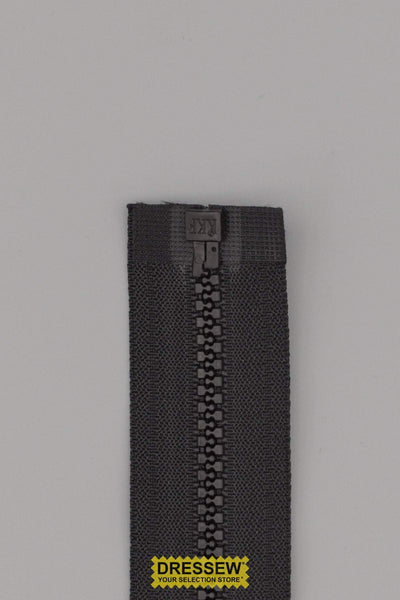 #5 Reversible Vislon Separating Zipper 55cm (22") Black