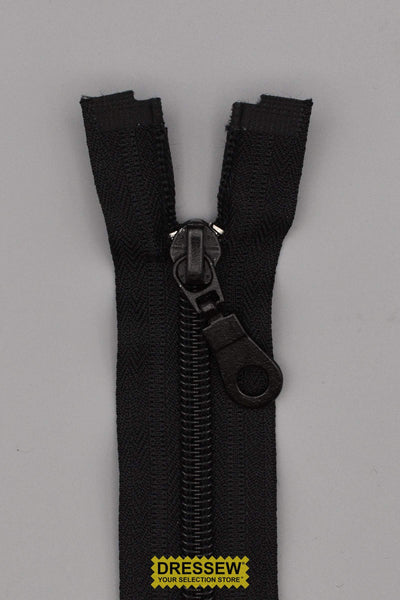 #5 Separating Zipper 48cm (19") Black
