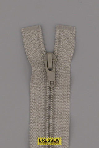 #5 Separating Zipper 65cm (26") Smoke Grey