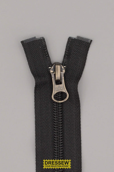 #5 Separating Zipper 70cm (28") Black
