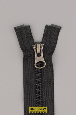 #5 Separating Zipper 70cm (28") Black