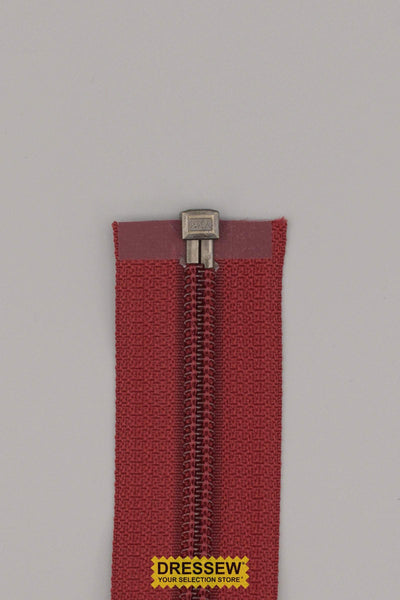 #5 Separating Zipper 70cm (28") Wine