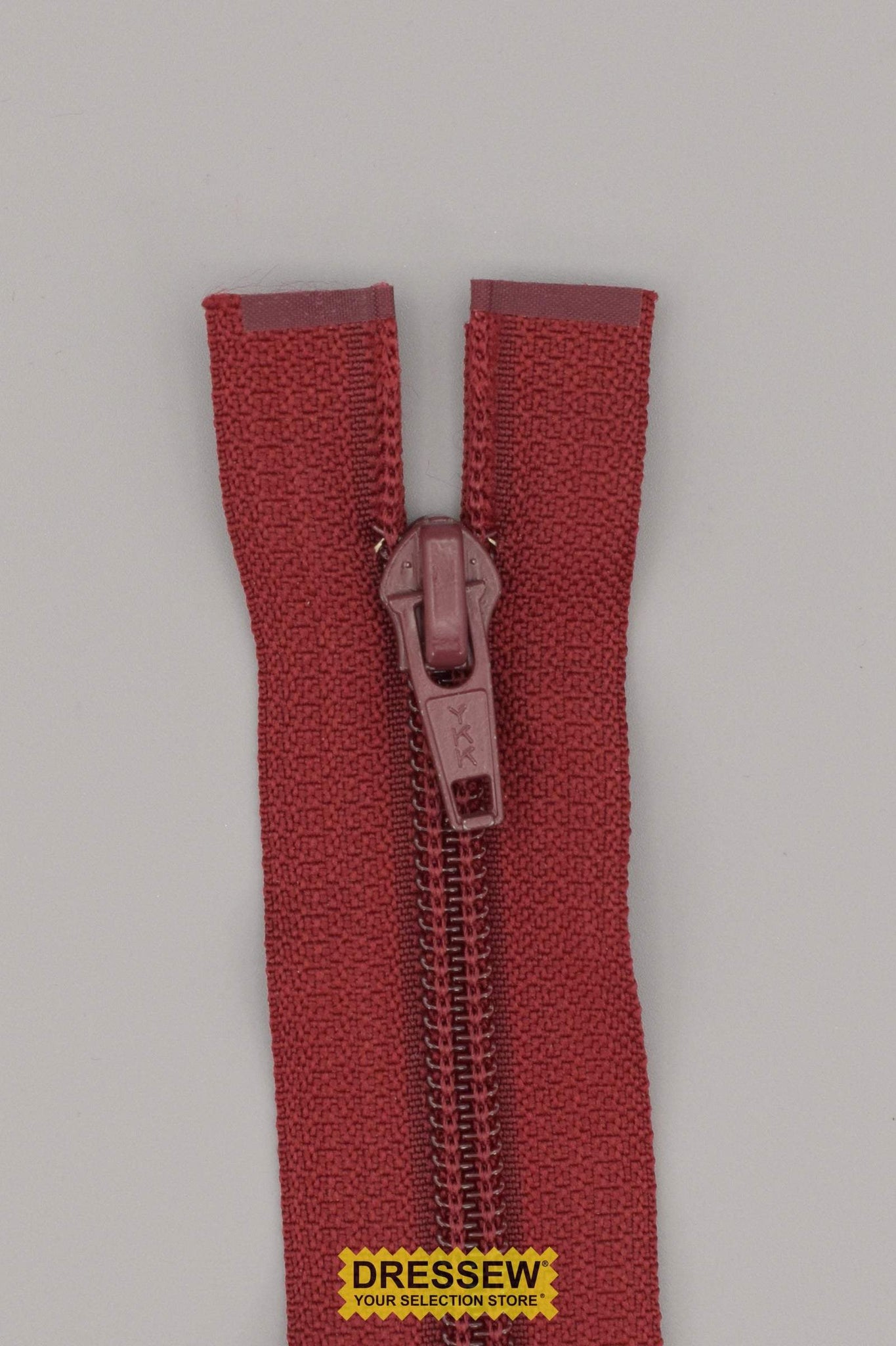 #5 Separating Zipper 70cm (28") Wine