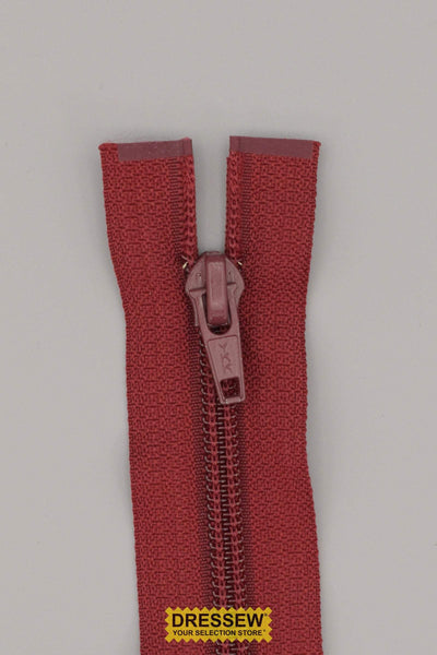 #5 Separating Zipper 70cm (28") Wine
